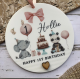 1st Birthday Keepsake