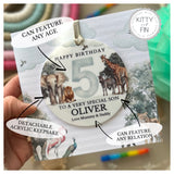 Any Age Birthday Safari Card